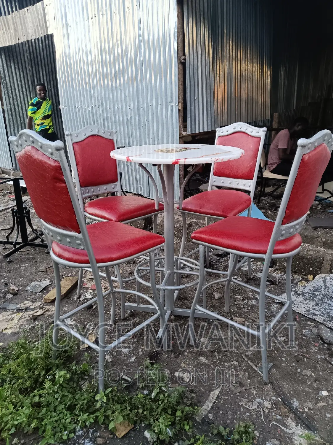 High Chairs Restaurant Set .