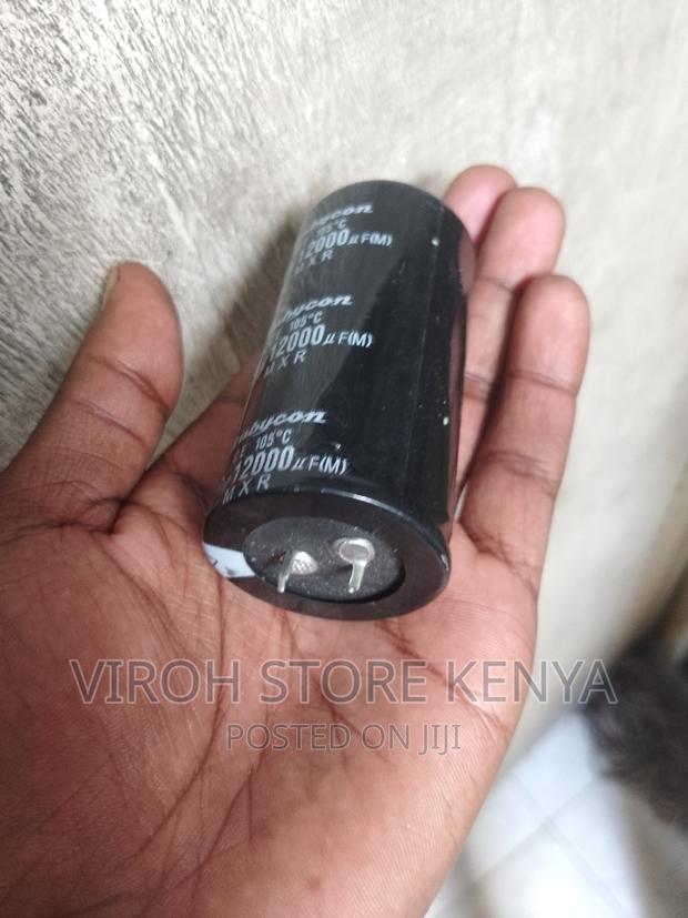 100 Volts 12000UF Microfarads Capacitor - thumbnail 3