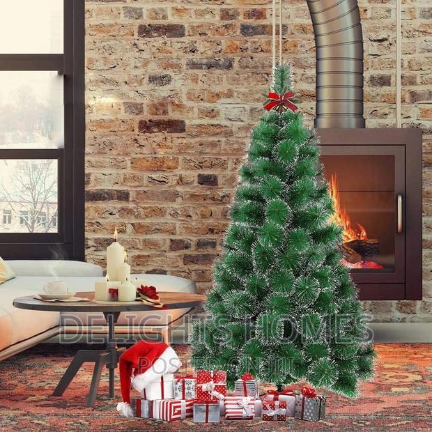 Flowered and Bushy Pine Christmas Trees* 5ft