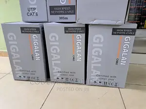Gigalan Cat 6 Indoor Ethernet Cable