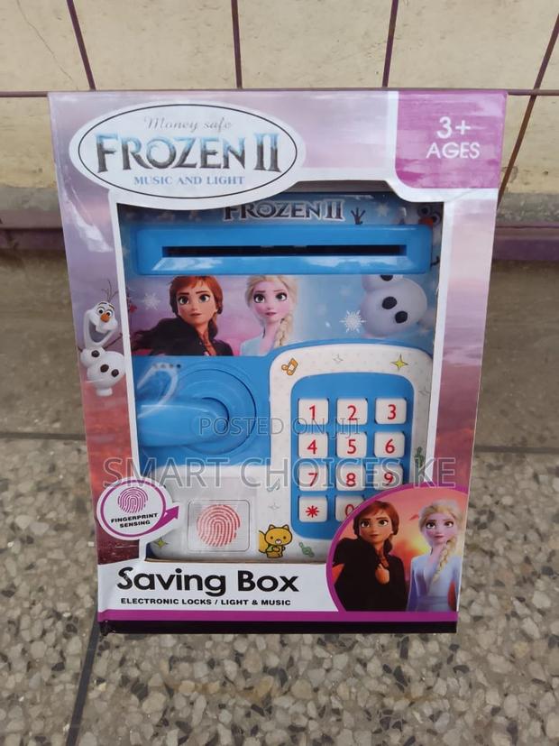 Cartoon Themed Piggy Bank - thumbnail 2