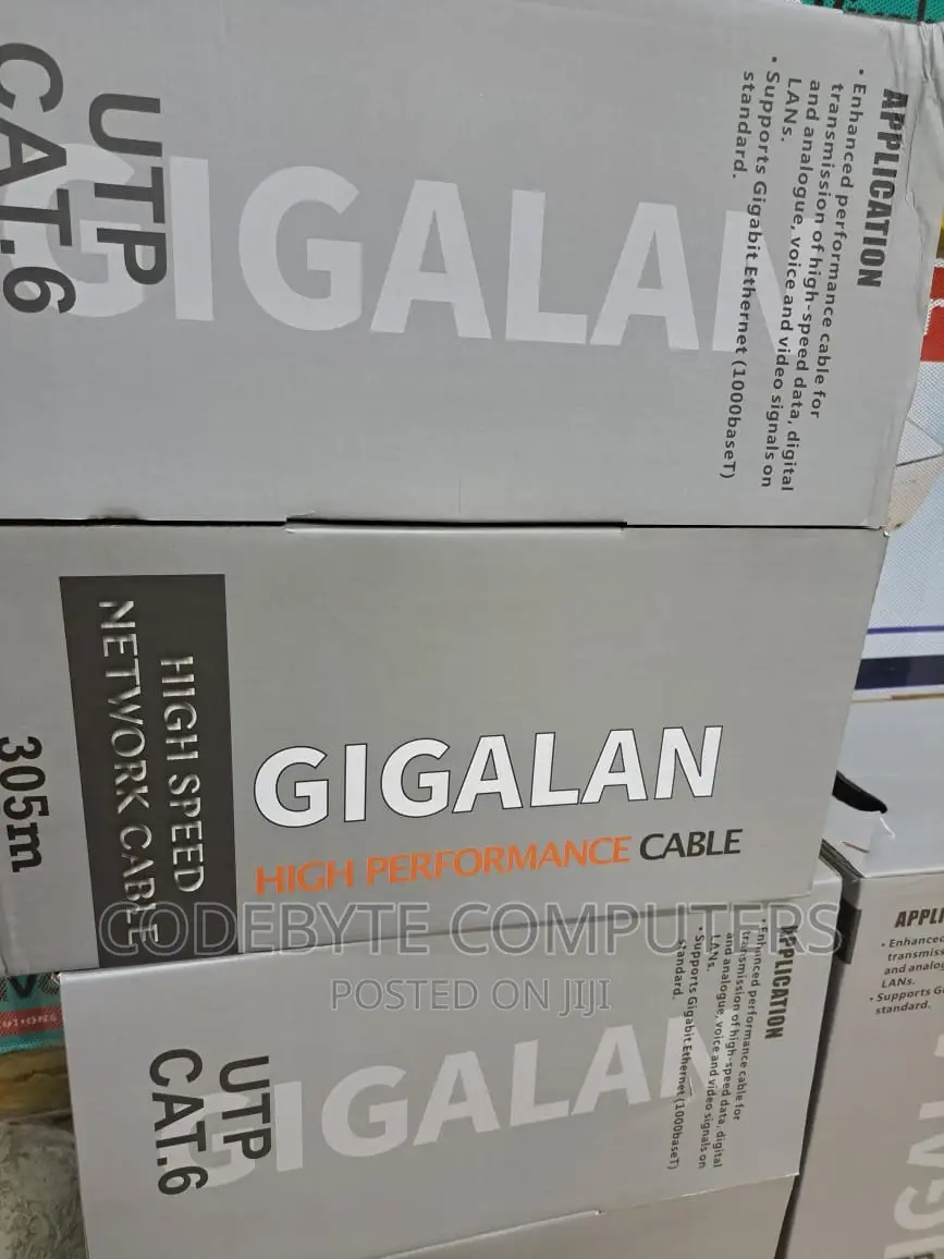 Gigalan Cat 6 Cable - Indoor 305m