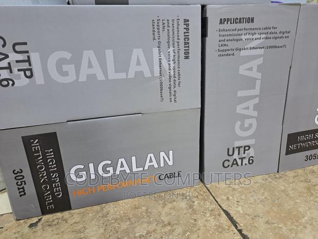 Gigalan Cat 6 Cable - Indoor 305m - thumbnail 2