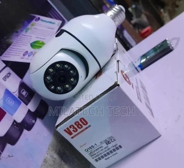 Perfect V380 PTZ Bulb Wifi Camera PTZ Night Vision Post - main view