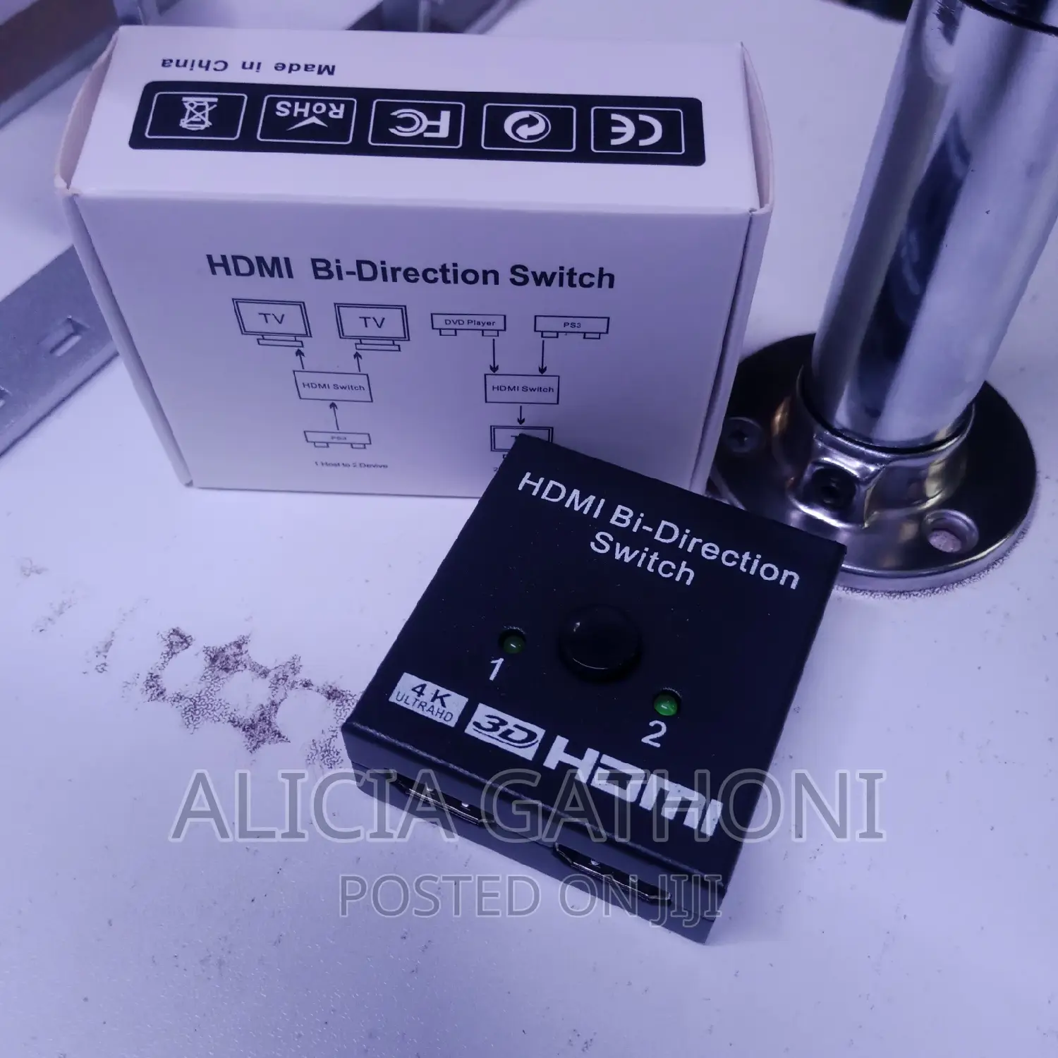 1x2 HDMI Bi_direction Switch/Splitter