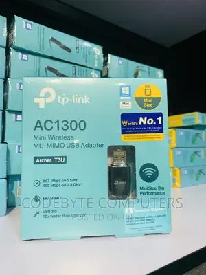 Tp-Link Archer T3u Nano Ac1300 Nano Wireless Usb Adapter
