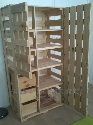 Handcrafted Pallet Wardrobe