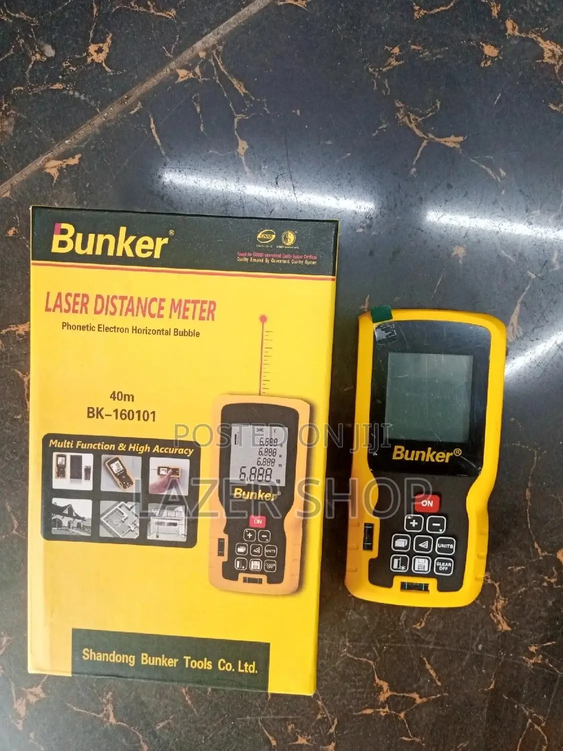 Bunker Laser Distance Measure