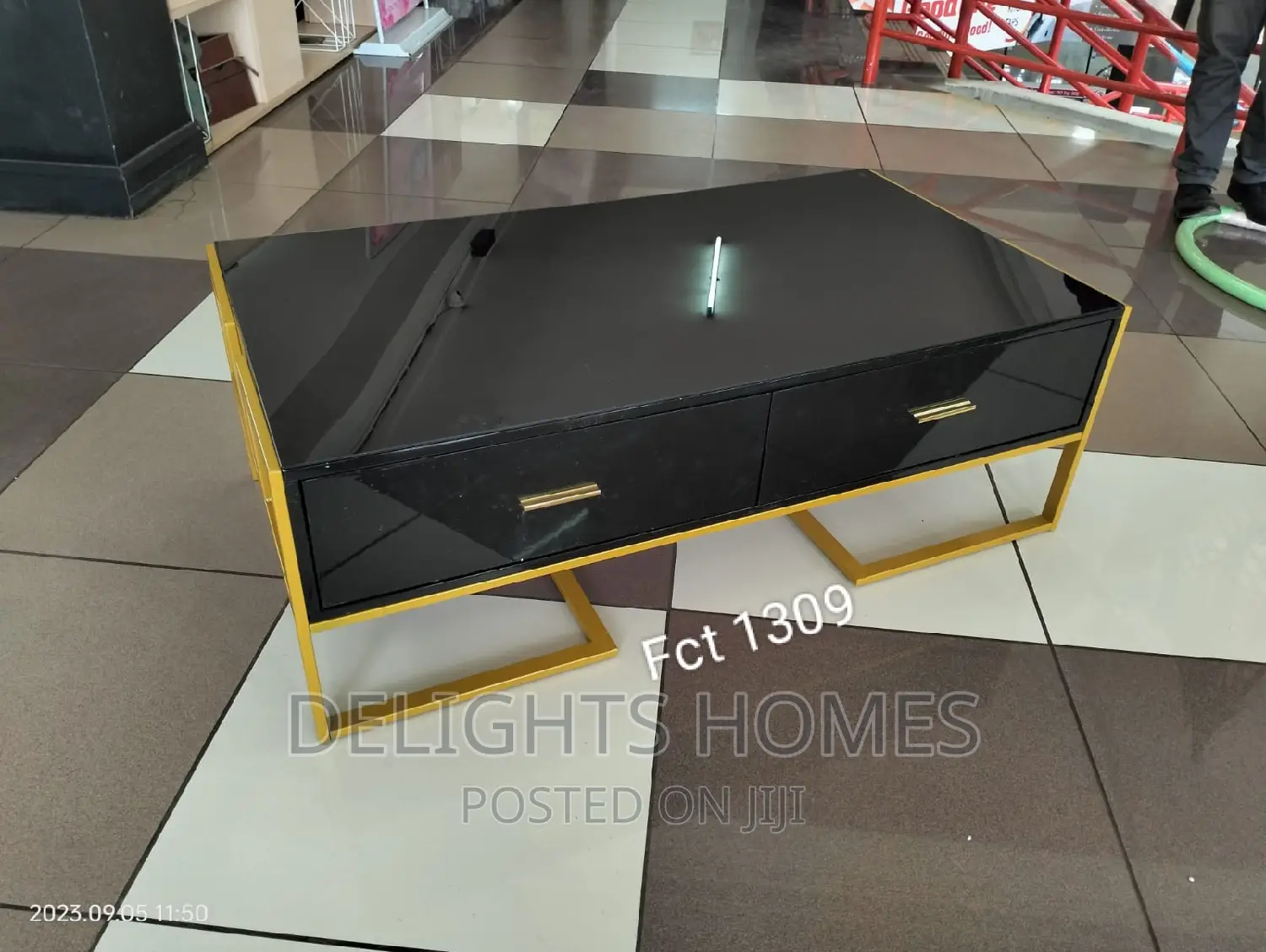 Nordic Tempered Glass Tea Table