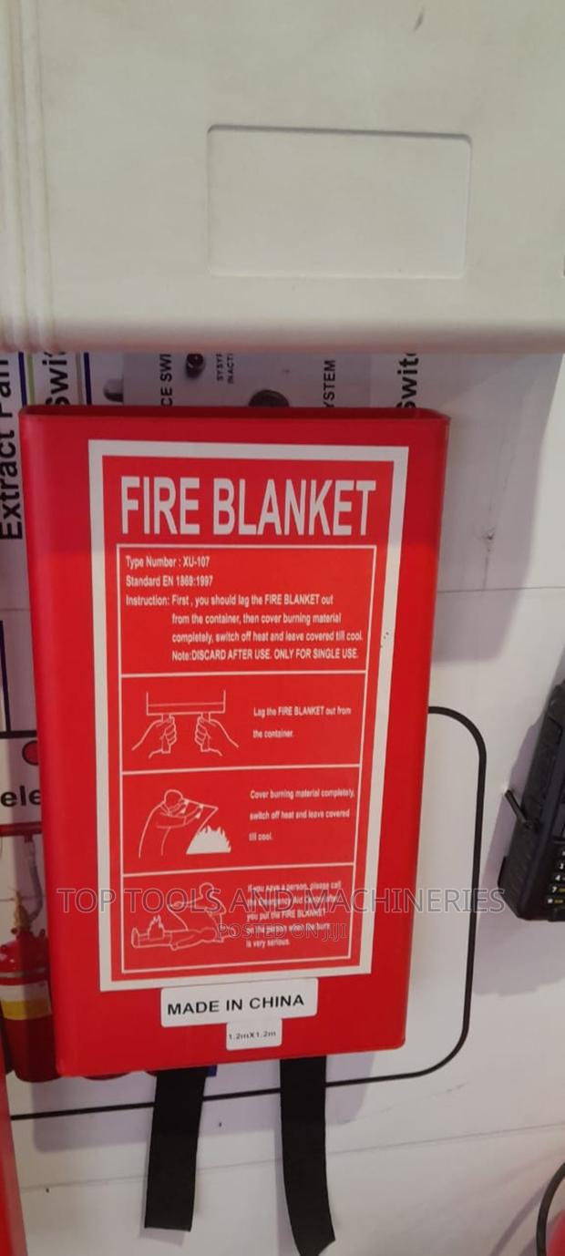 Quality 1.2m By 1.2m Fire Blanket - main view