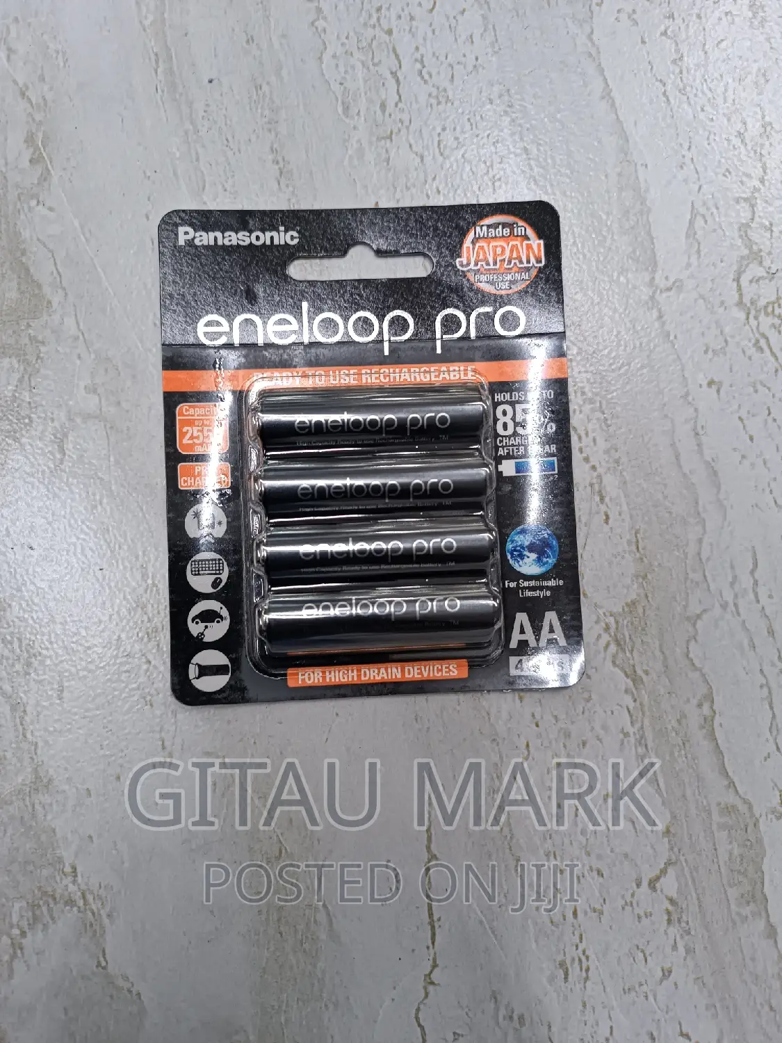Eneloop Panasonic AA Rechargeable Batteries