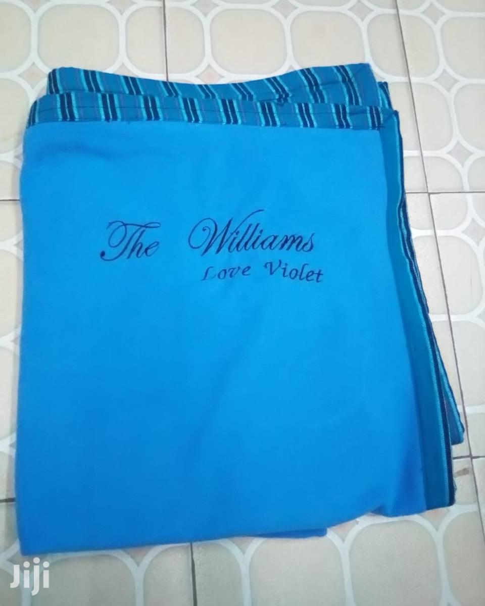 Maasai Fleece Blankets Customized in Nairobi Central Clothing
