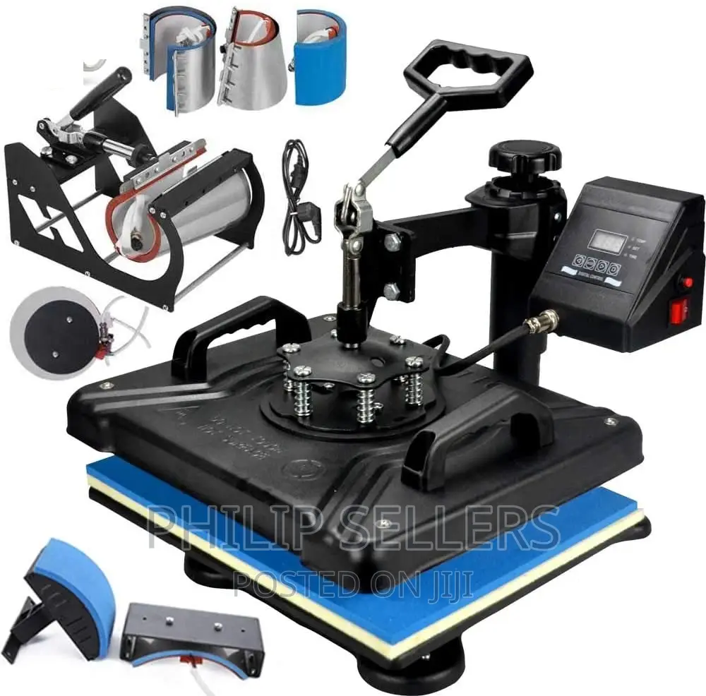 8 in 1 Heat 8in1 Press Machine Swing Away Heat Press Machine