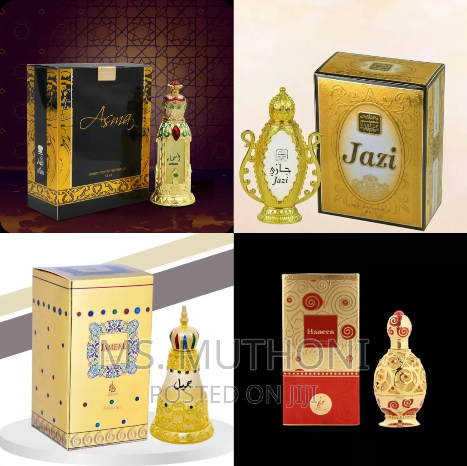 HANEEN GOLD Concentrated Perfume Oil