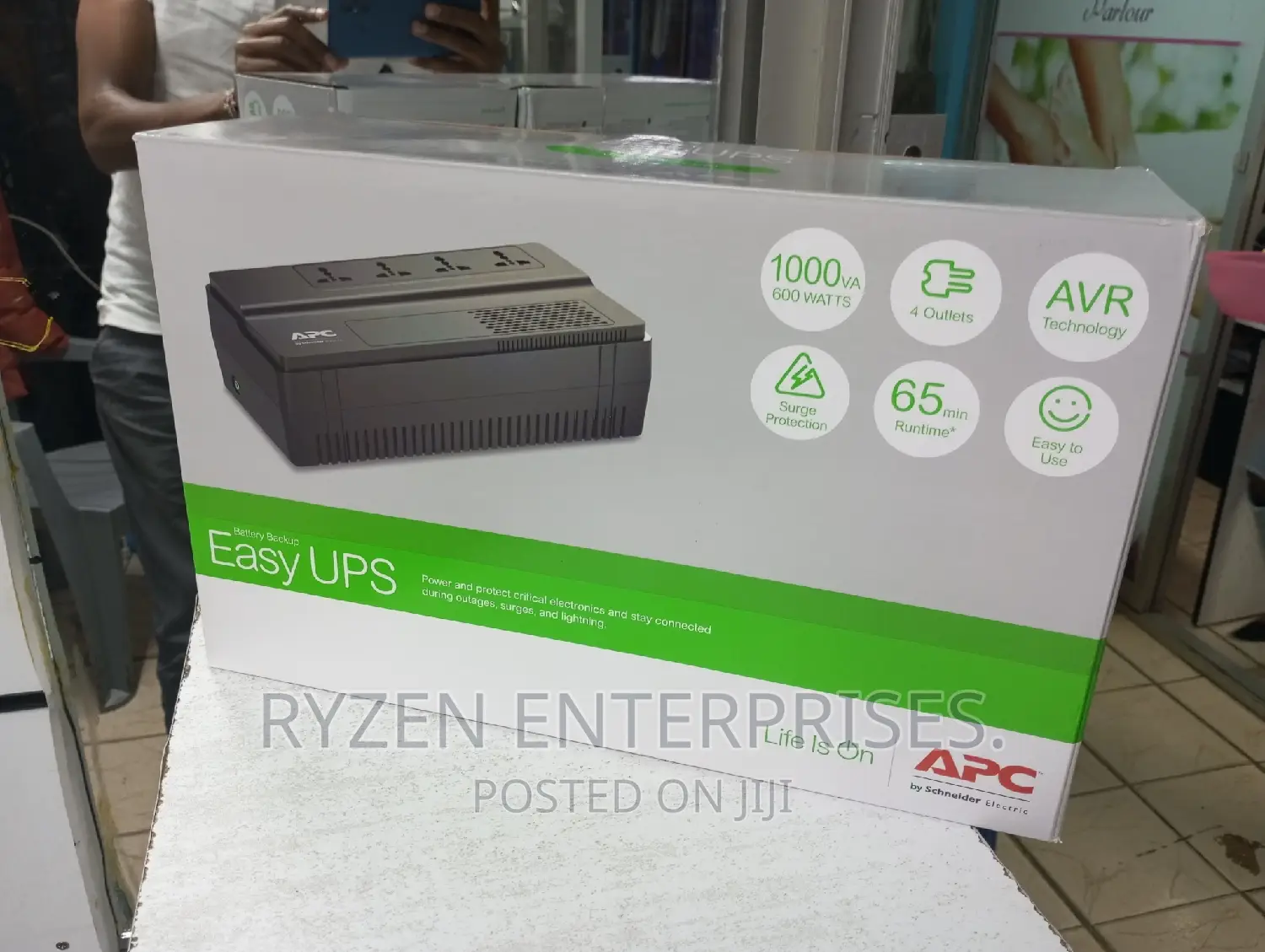 1000va Ups Apc/ 1kva Apc^ Power Back Up 1000va