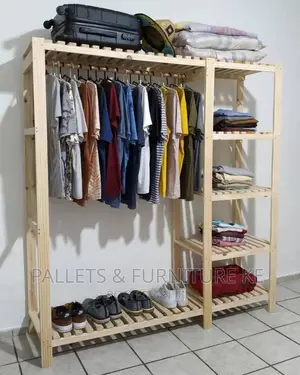 Pallet Wardrobe