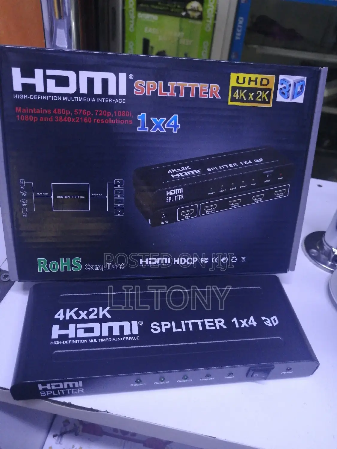 4 Way Hdmi Splitter 