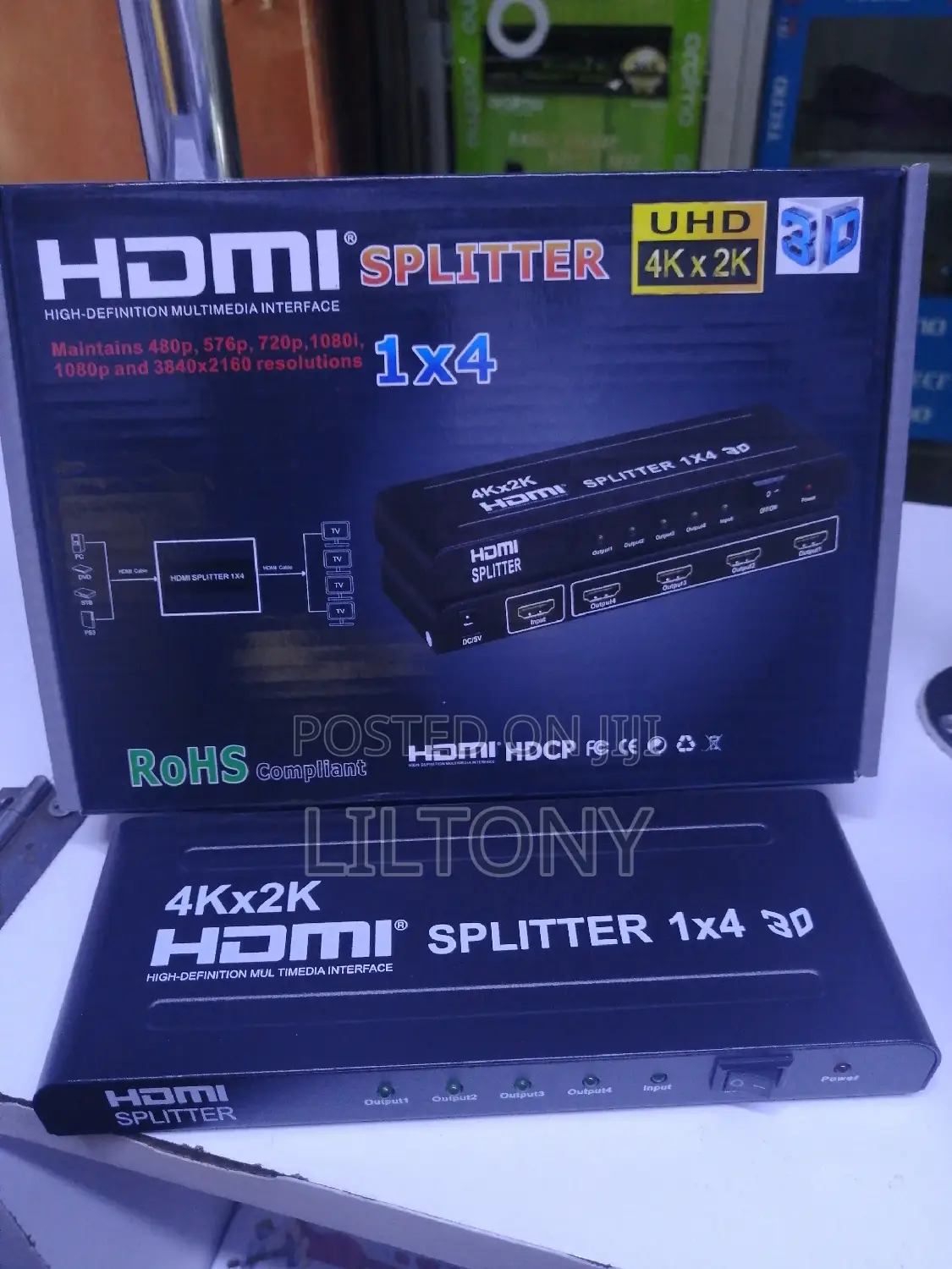 4 Way Hdmi Splitter 