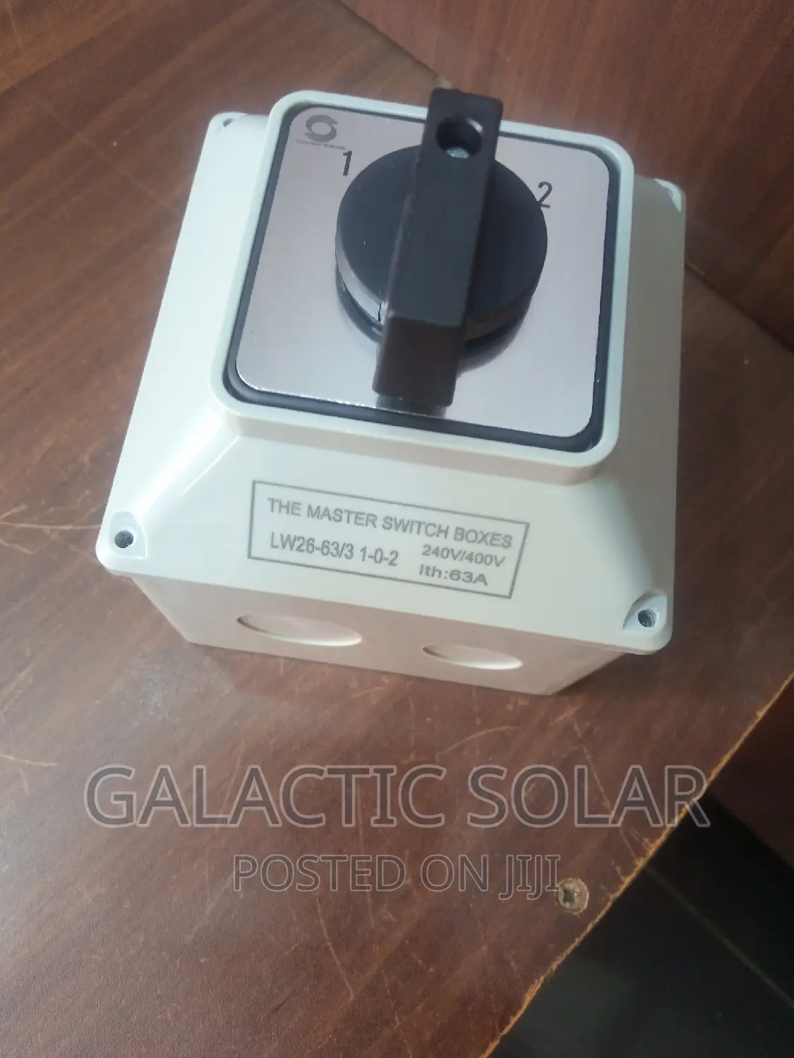 AC/DC Master Switch 63A