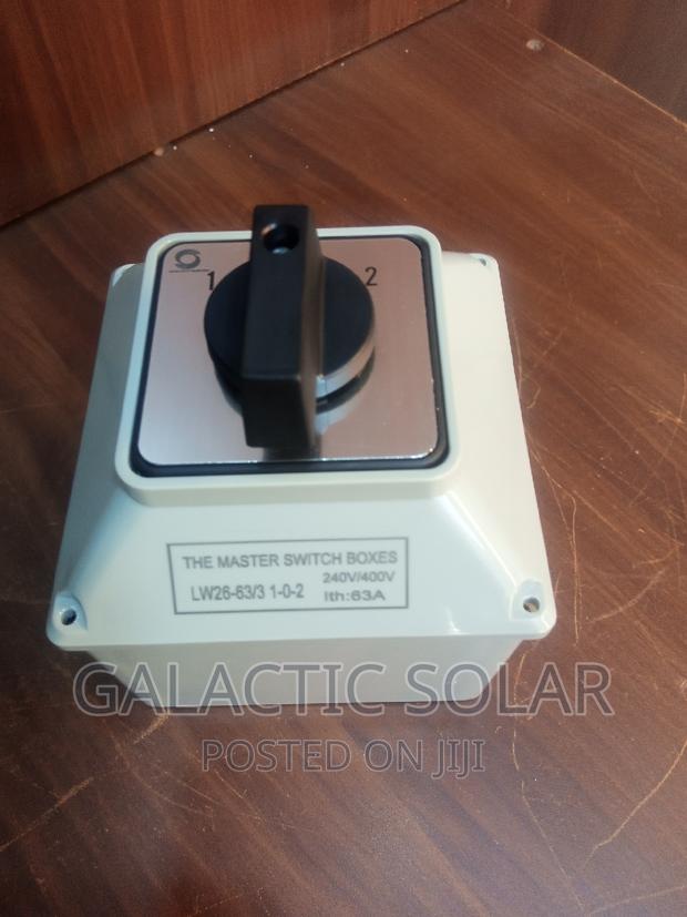 Master Switch Change Over DC AC 63A - main view