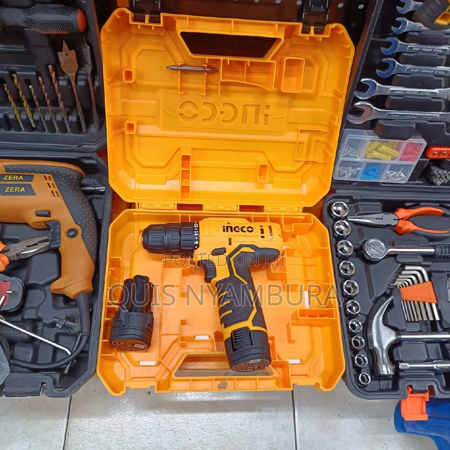 Ingco Cordless Drill/Electric Cordless Drill 12v
