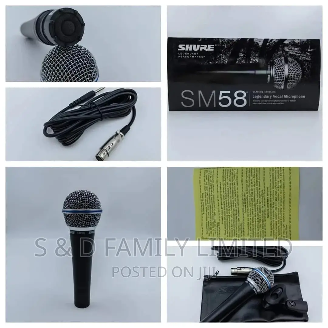 Shure Legendary Vocal Microphone SM58
