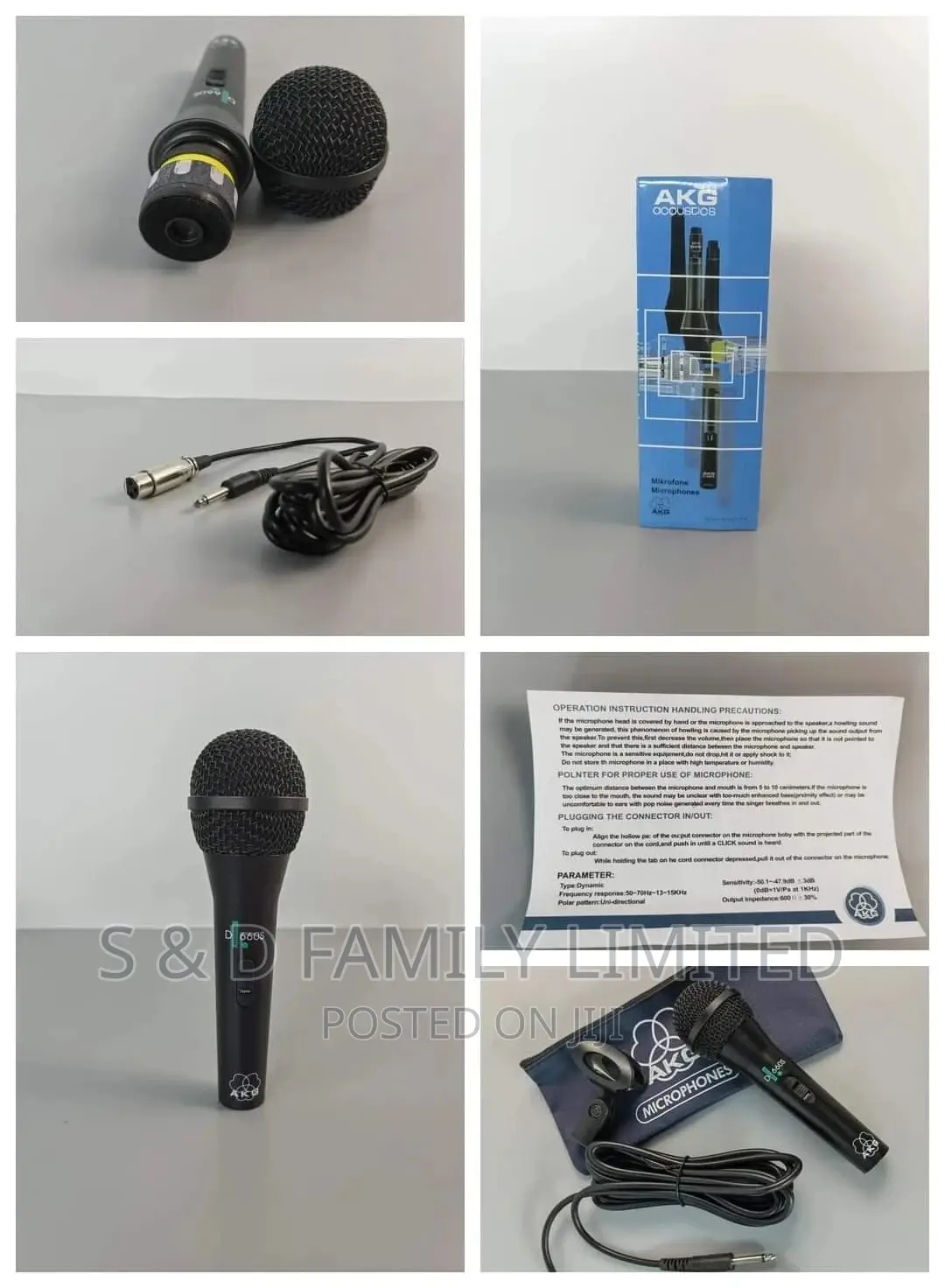 AKG Acoustics Corded Microphone