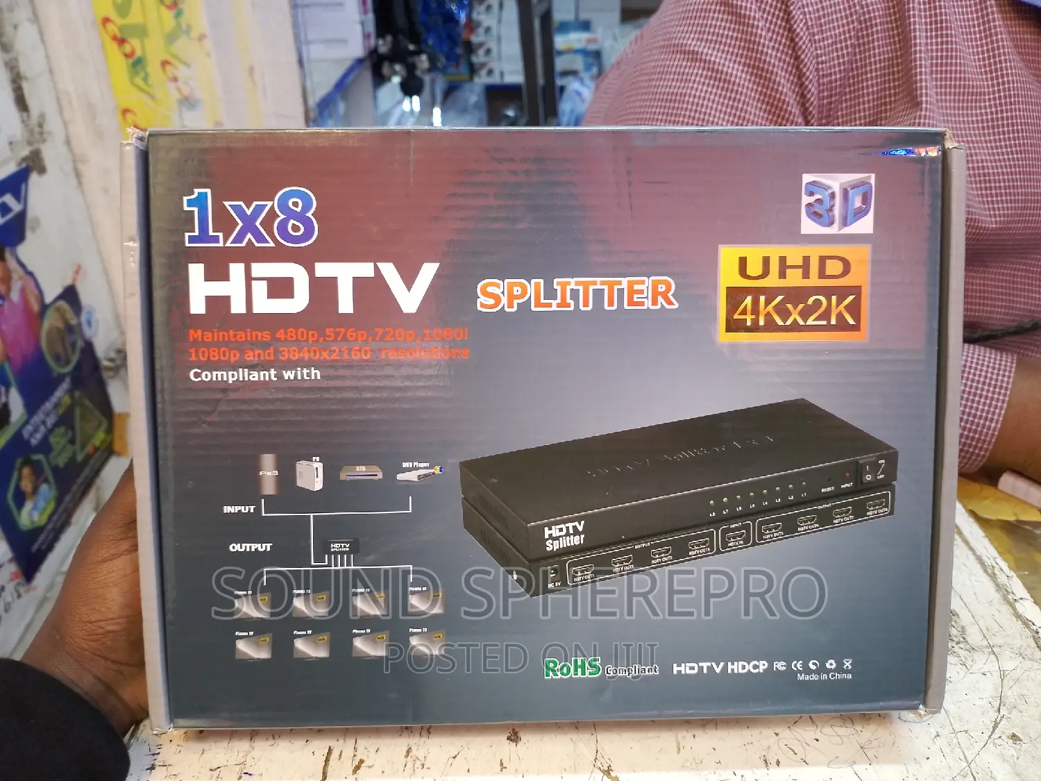 Hdtv1*8 Splitter *