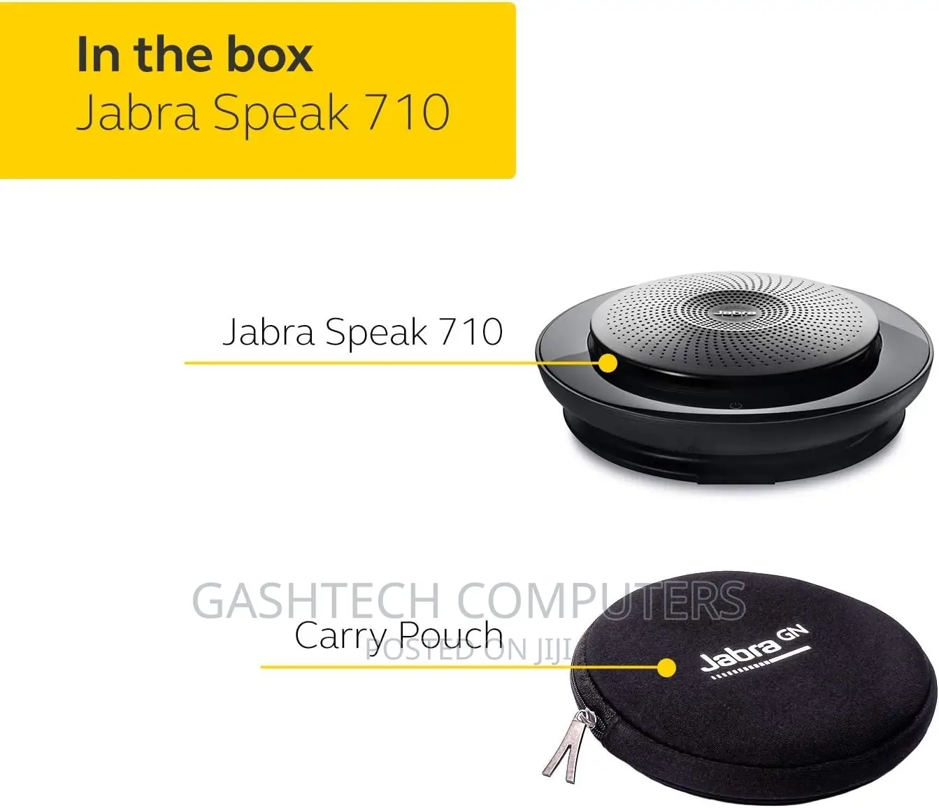 Jabra Speak 710 MS Wireless Bluetooth Speakerphone