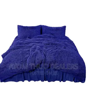 Fluffy Duvet With 1 Bedsheet 4 Pillowcase