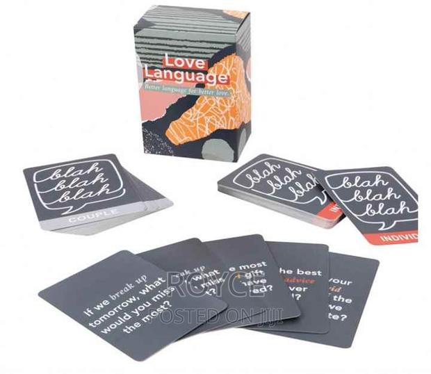 Love Language Card Game - main view