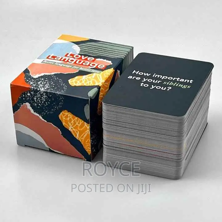 Love Language Card Game
