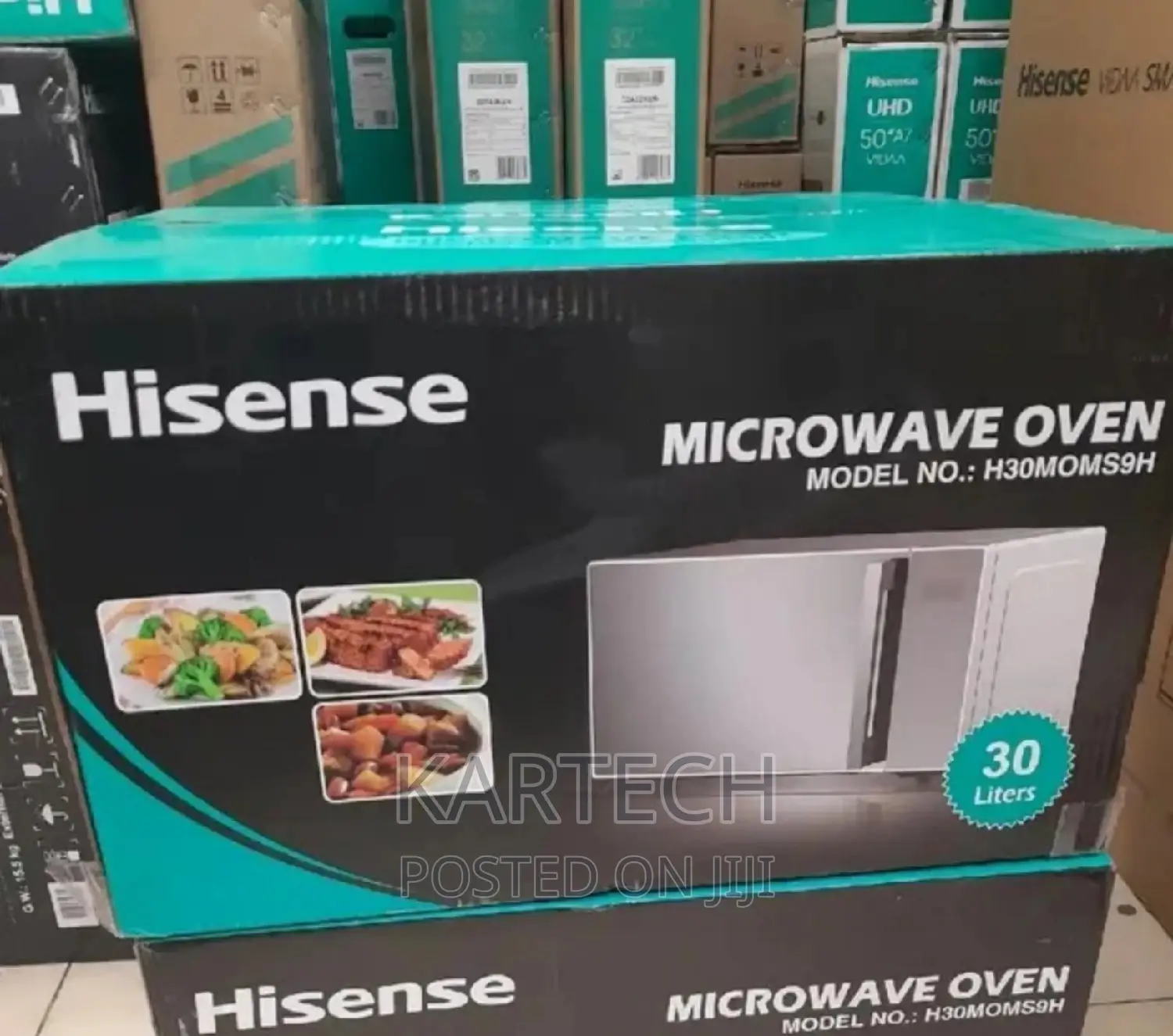 Hisense H30MOMS9H 30L Microwave With Grill