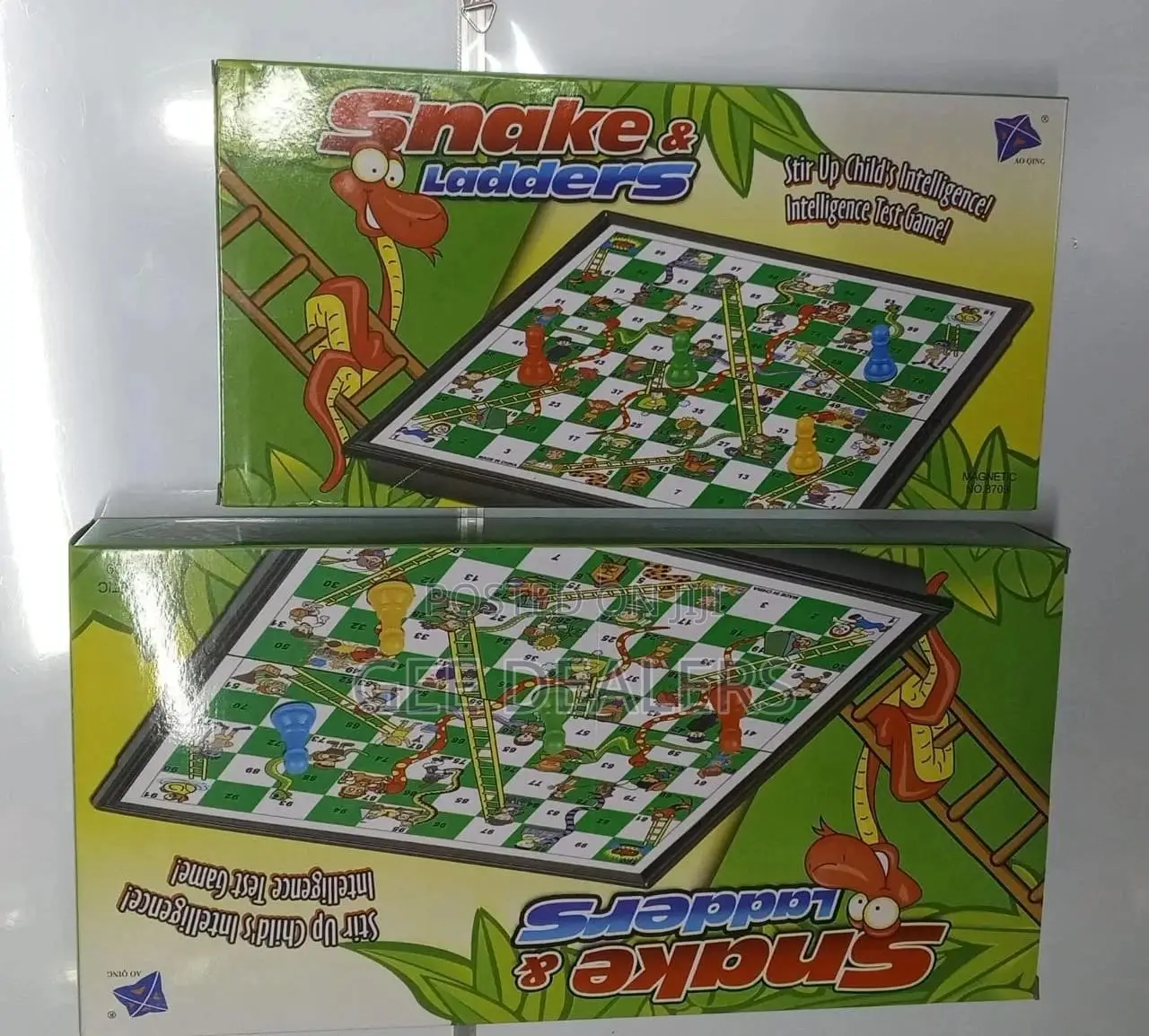 Snake and Ladders Game Board