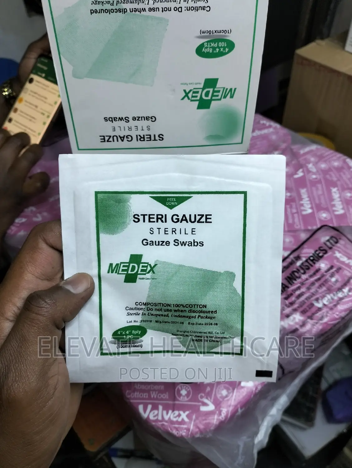 Sterile Gauze Swabs