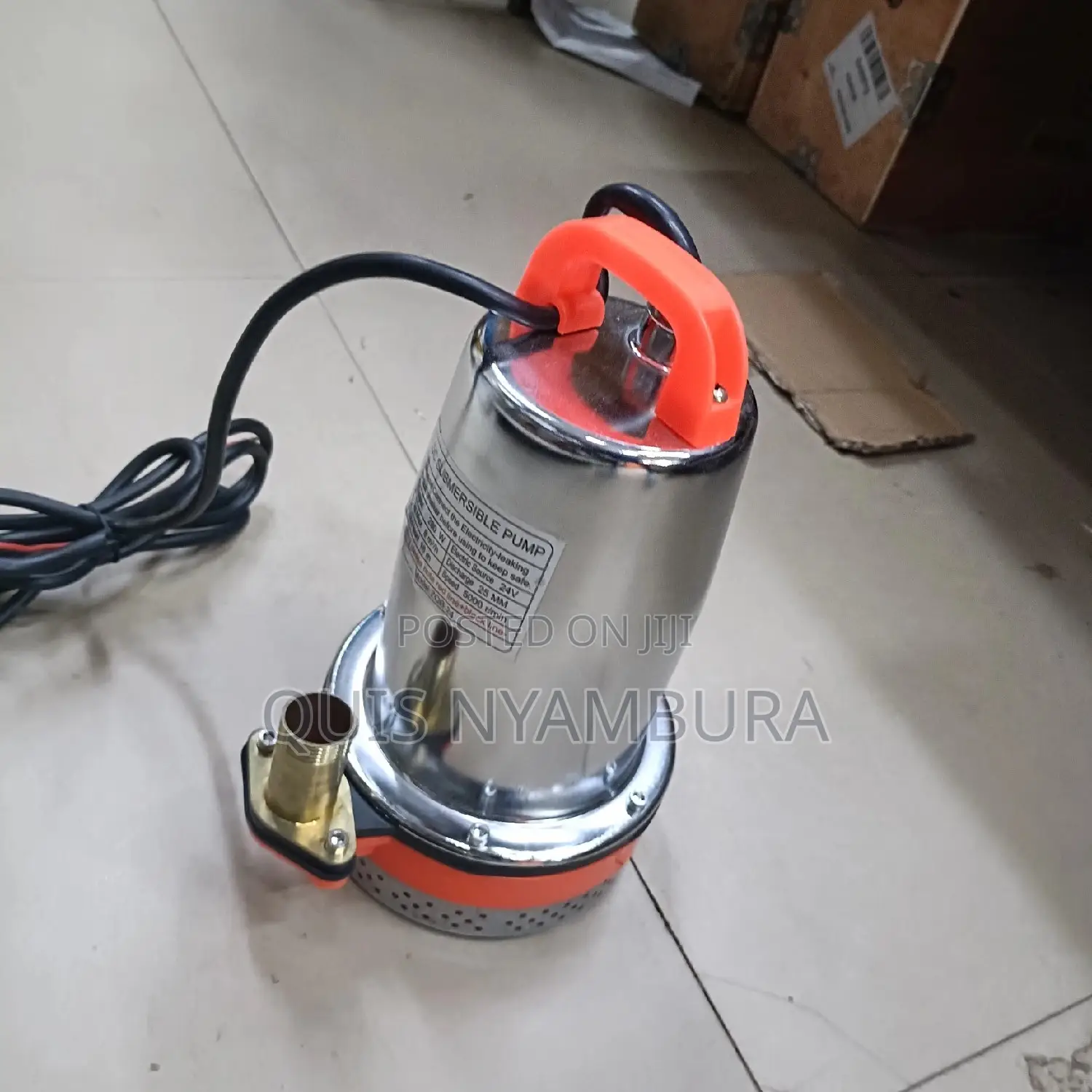 Submersible DC Water Pump.