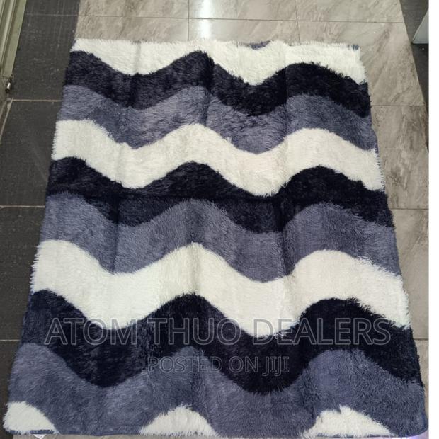 Patched 5*7 Fluffy Carpet