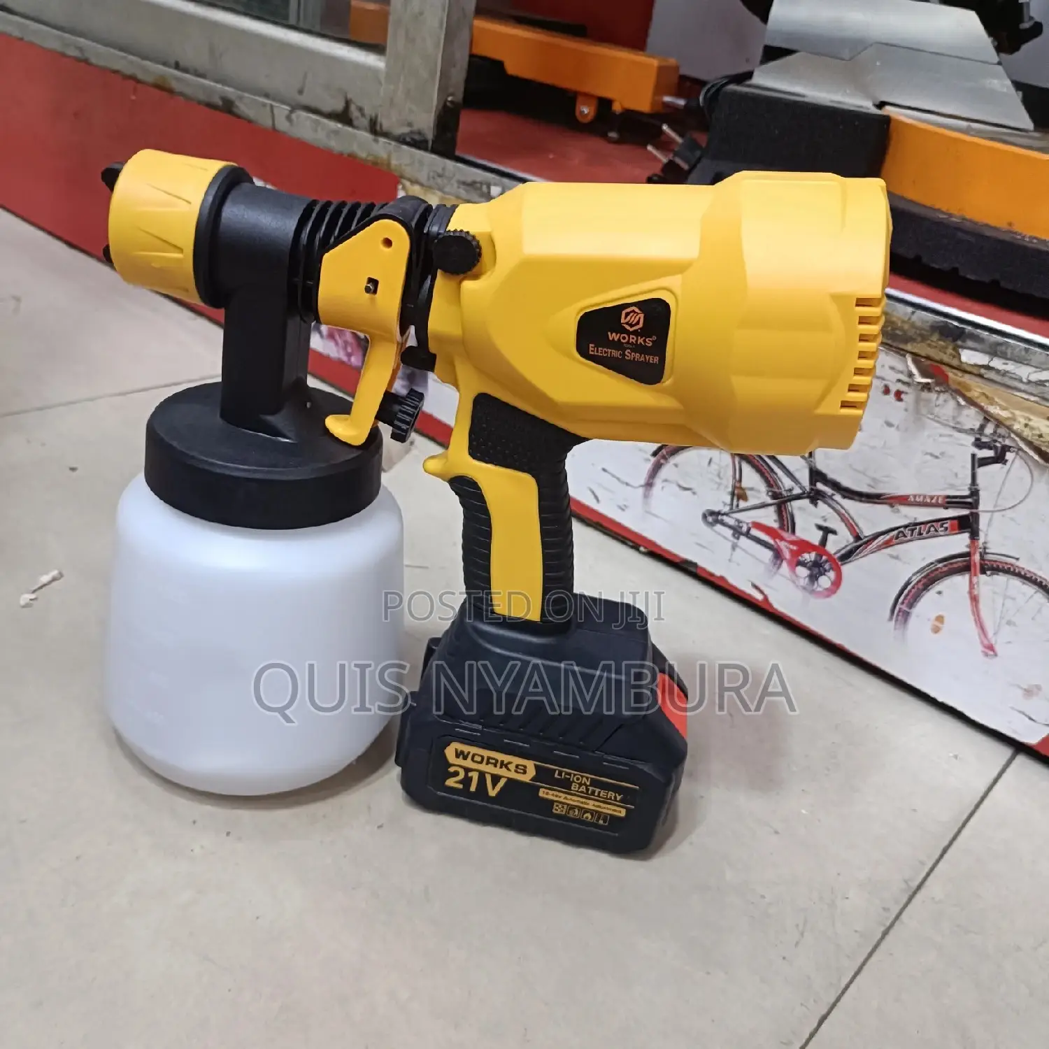 Portable Cordless Spray Gun