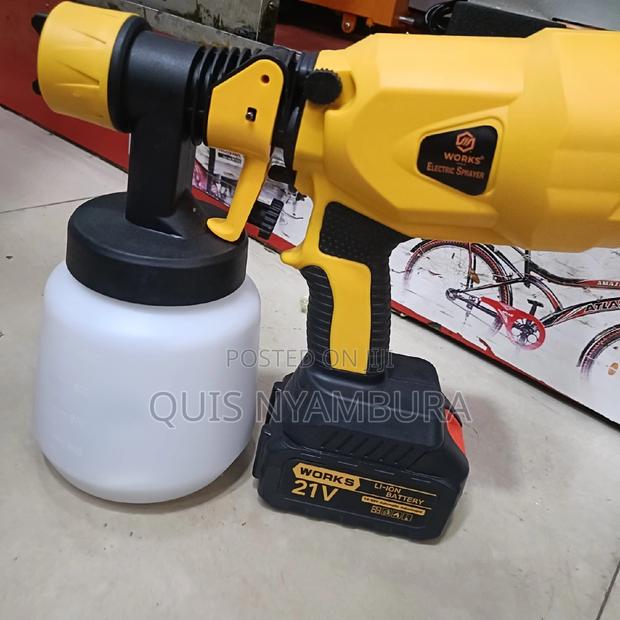 Portable Cordless Spray Gun . - main view