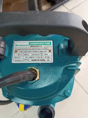 2" 2hp Submersible Pump