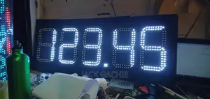 Digital Price Display for Petrol Station