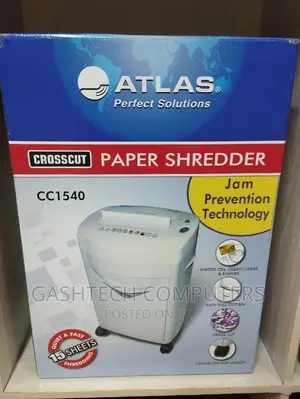 Cross Cut Shredder 15 Sheets Atlas Cc1540