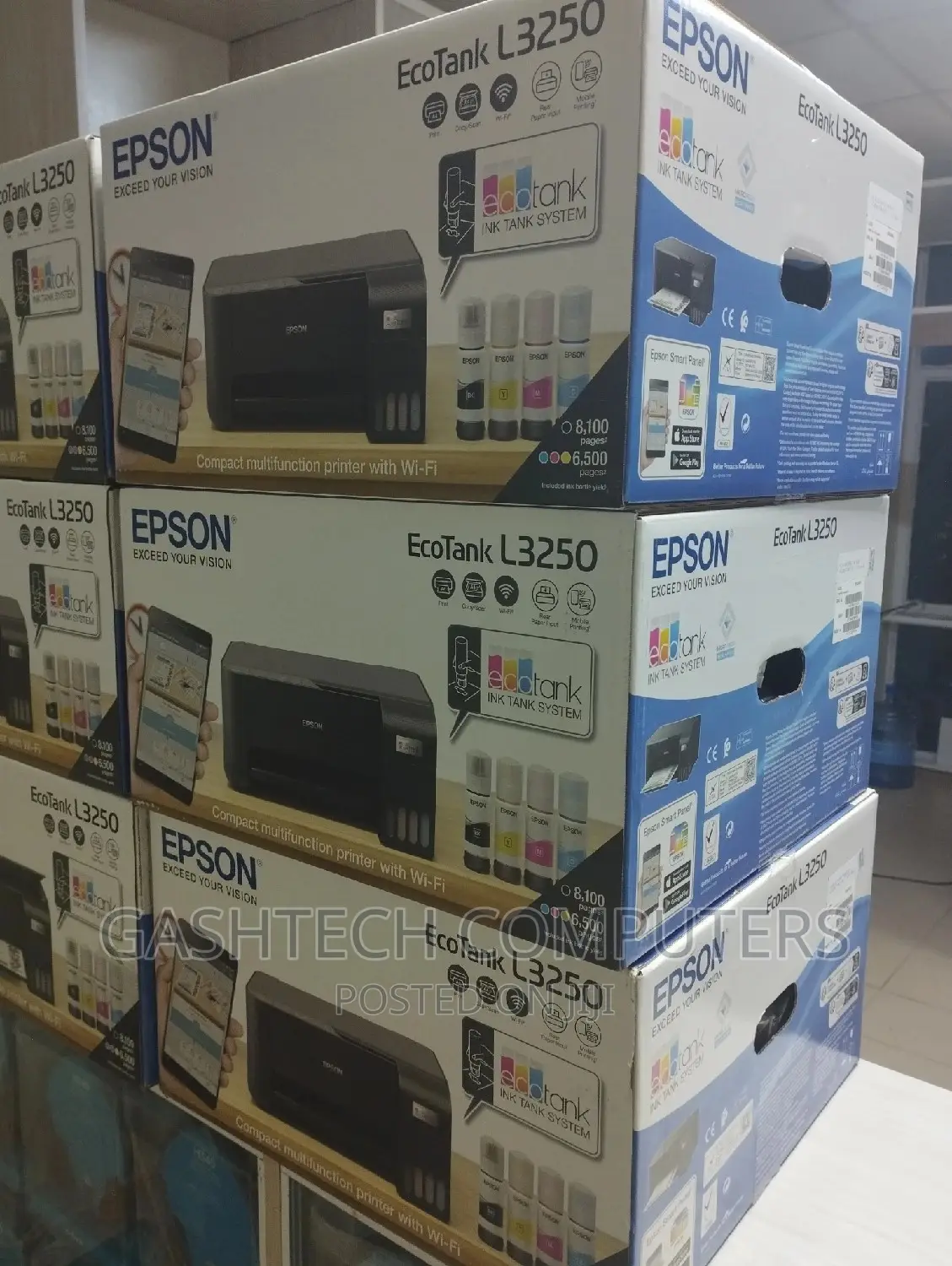 Epson L3250 Printer ' Epson L3250 Wifi (Print,Scan,Copy)