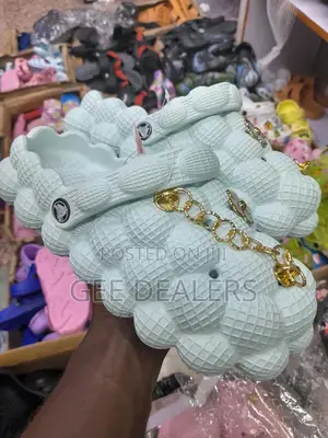 Classic Bubble Crocs Slides