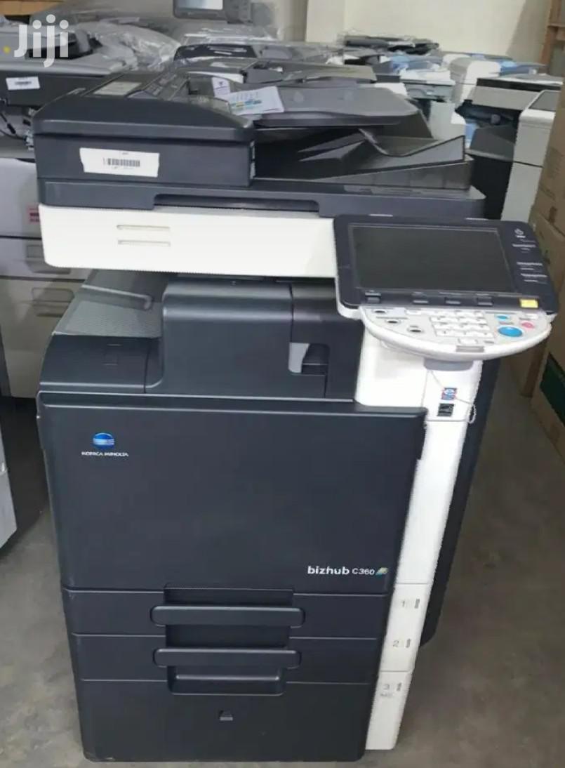 Colored Konica Minolta Bizhub C360 Photocopier Printer Scanner