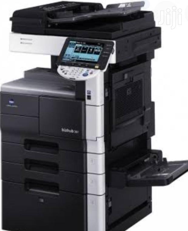 Colored Konica Minolta Bizhub C360 Photocopier Printer Scanner - main view