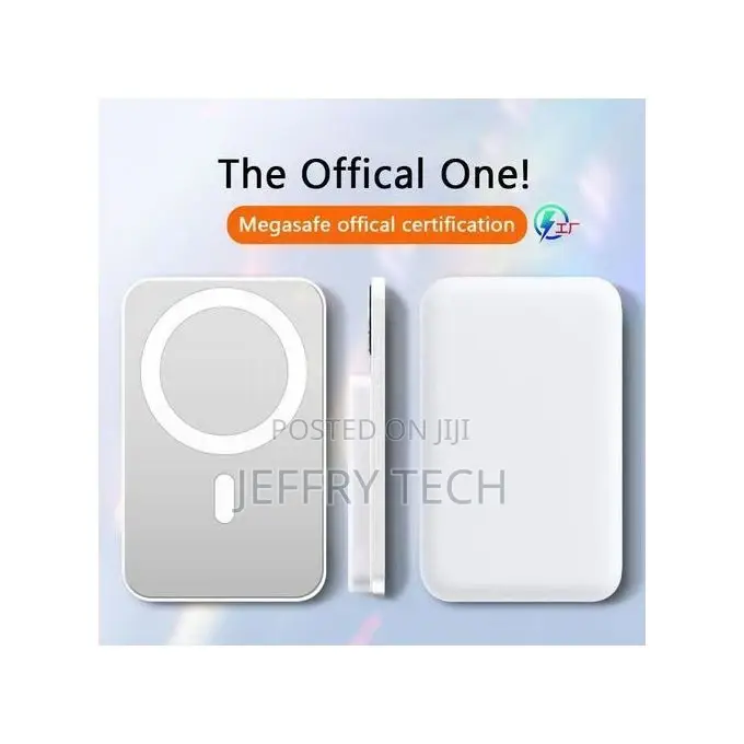 Magnetic Powerbank for iPhones- Wireless Powerbank