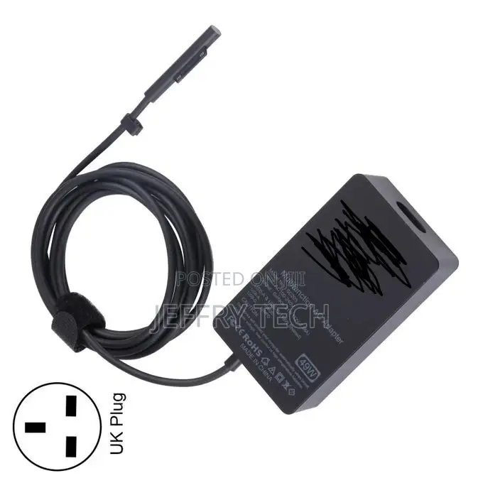 12V 2.58A 49W AC Power Charger Adapter for Microsoft Surface