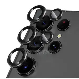 For Samsung Galaxy S23 Ultra 5G Camera Lens Protector(Black)
