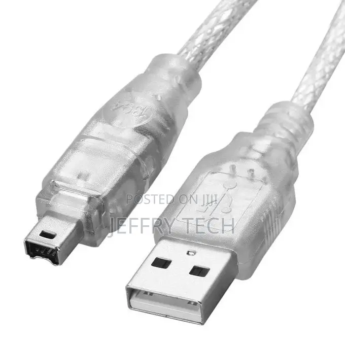 USB 2.0 Male to Firewire IEEE 1394 4 Pin Male Ilink Cable, L